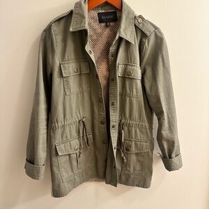 Blu Pepper Green Military Field Jacket